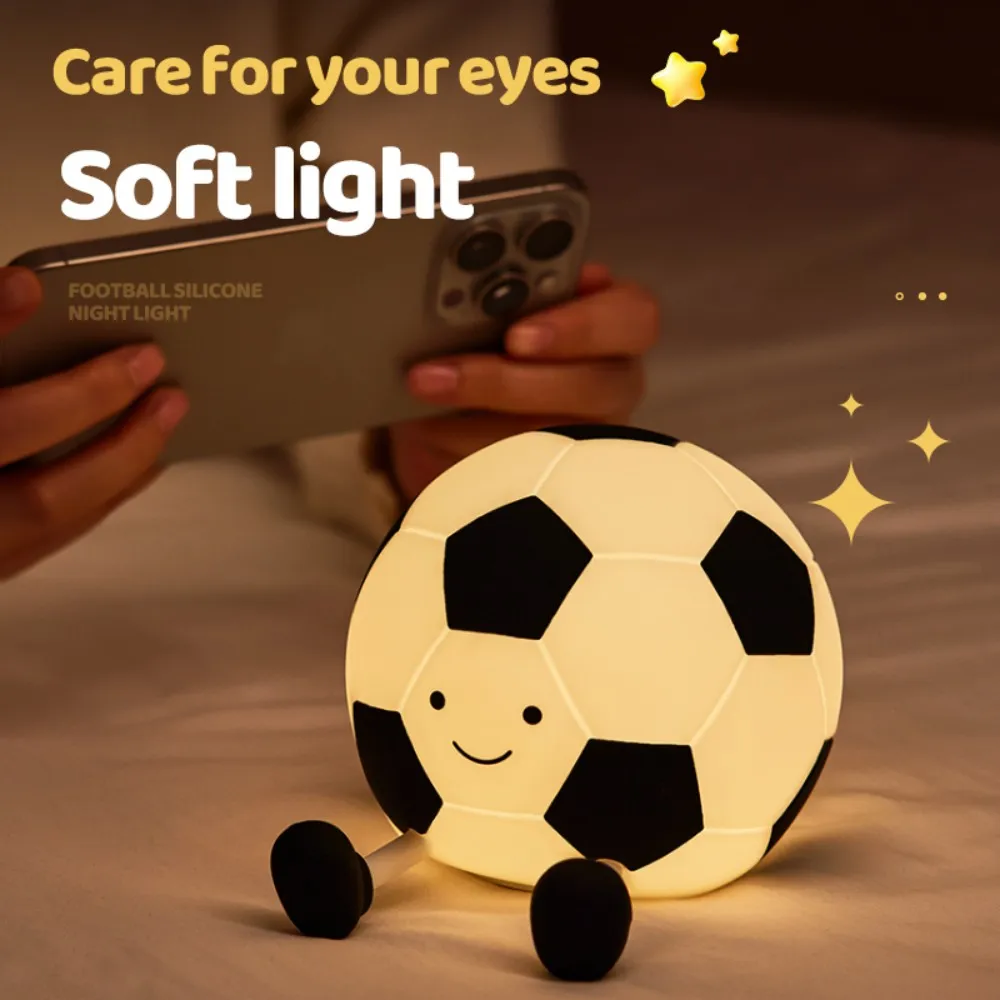 Novelty Football Silicone Night Light