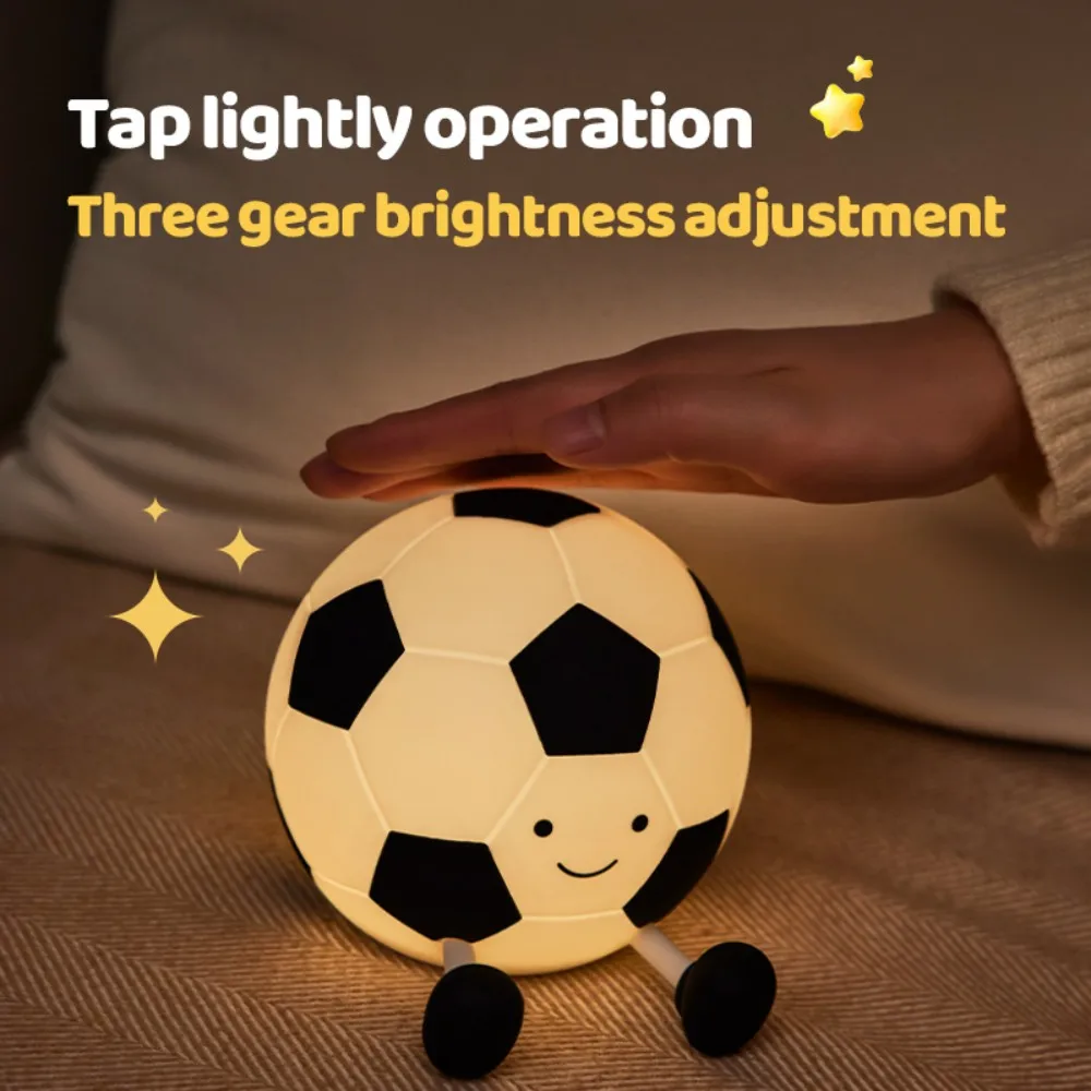 Novelty Football Silicone Night Light