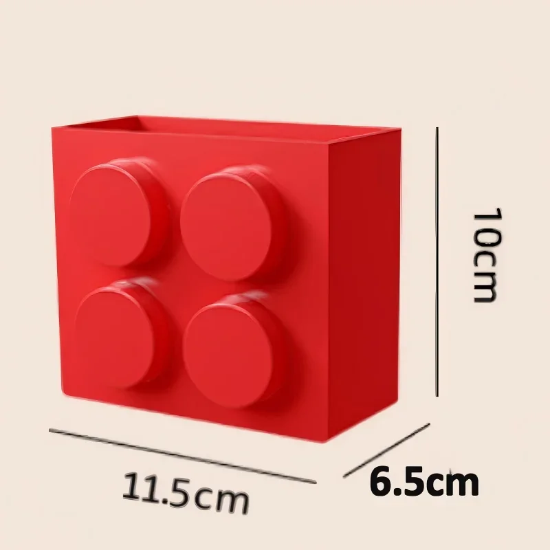 LEGO Magnetic Wall-mounted Storage Box Refrigerator Side Storage Rack