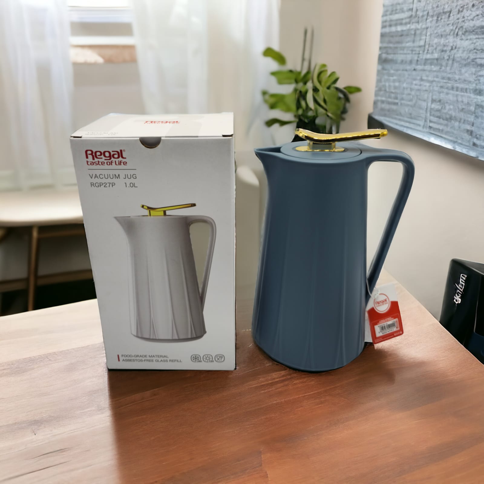 REGAL GLASS VACUUM 1.0LIT THERMOS RGP27P-10