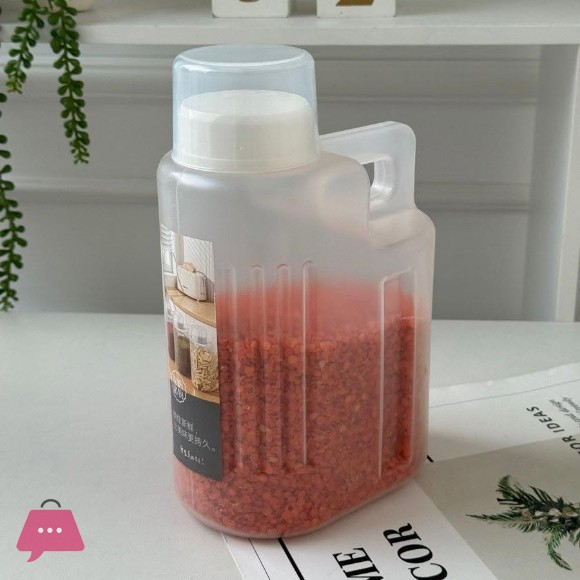 Airtight Cereal & Dry Food Storage Dispenser – 1400ml