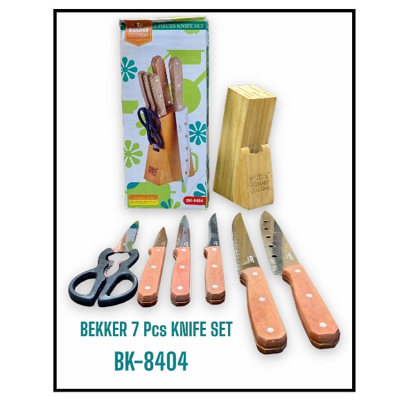 BEKKER 7 Pcs KNIFE SET - BK-8404