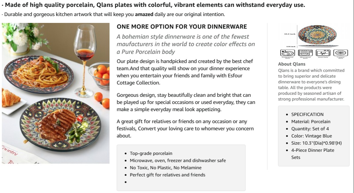 bohemian-style-porcelain-dinner-tableware-plate-10-inches