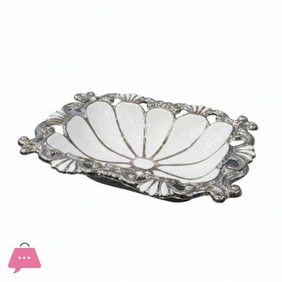 Brilliant Ceramic Rattan Bowl 10.25Inch - BR5072