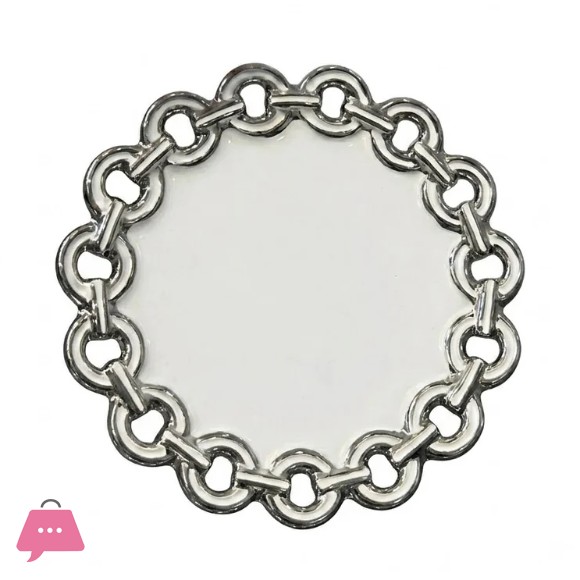Brilliant Ceramic Circle Edge Rectangle Plate 9Inch - BR5070