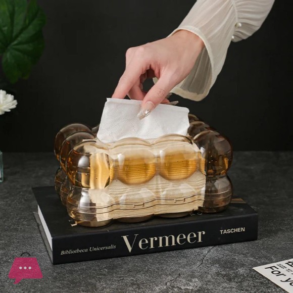 Bubbles Tissue Box