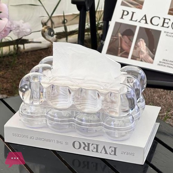 Bubbles Tissue Box