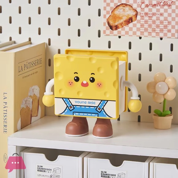 Cartoon Cookie-Shaped Desk Organizer