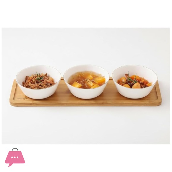 Danny Home 4 Pieces Elegant Porcelain Serving Bowl Set