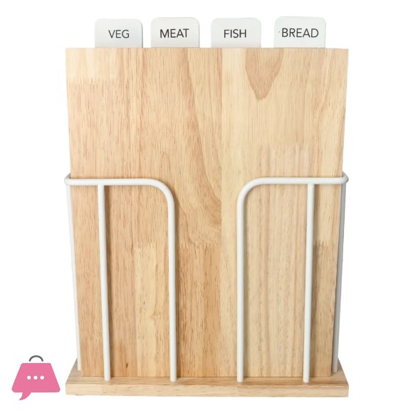 Danny Home Bamboo Cutting Boards 4Pcs
