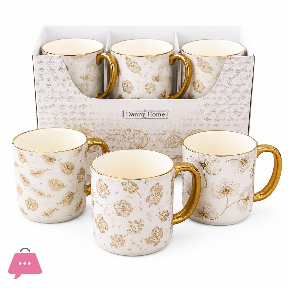 Danny Home Ceramic Mug 450ML 1-Pcs