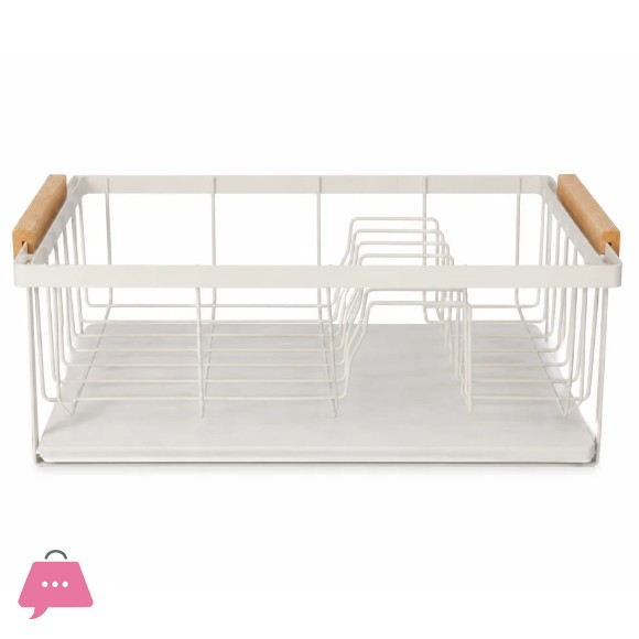 Danny Home Dish Rack with Diatomite Drip Tray 42.4cm