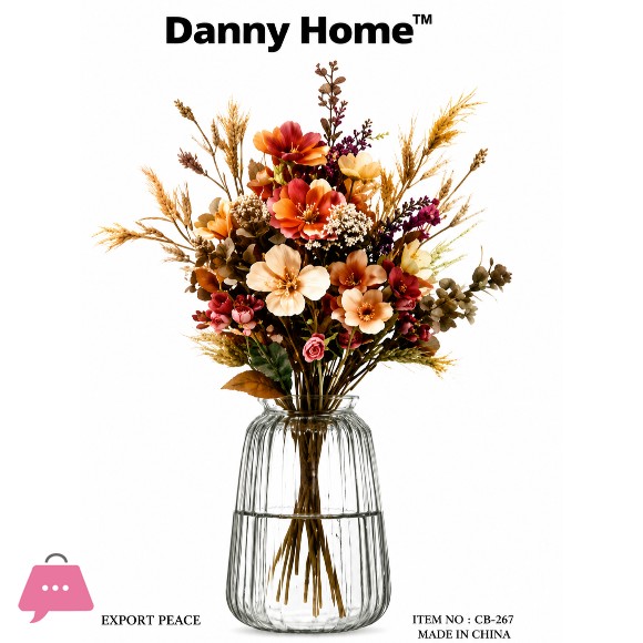 Danny Home Glass Flower Vase
