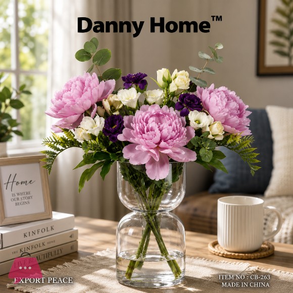 Danny Home Glass Flower Vase