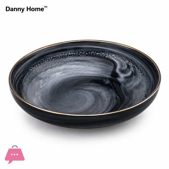 Danny Home Glass Serving Bowl 10 Inch
