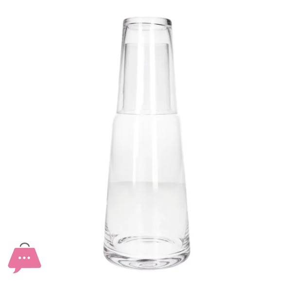 Danny Home Glass Water Carafe 1Liter