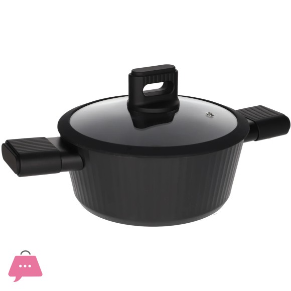 Danny Home Aluminum Non Stick Casserole Pot