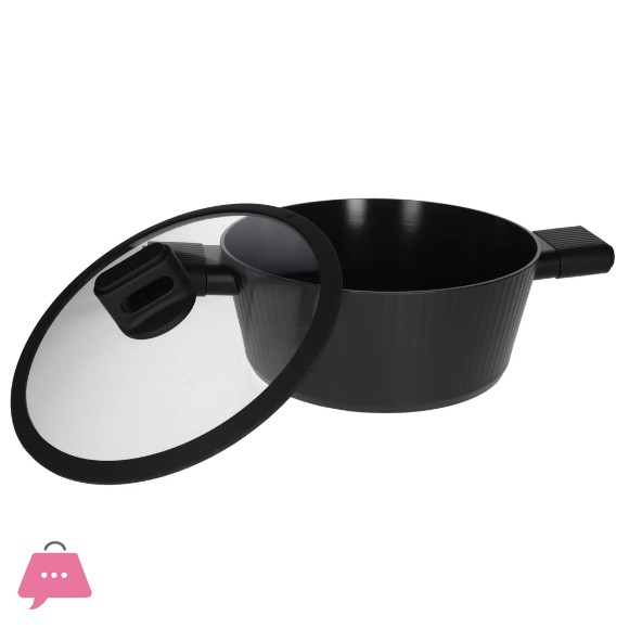 Danny Home Aluminum Non Stick Casserole Pot
