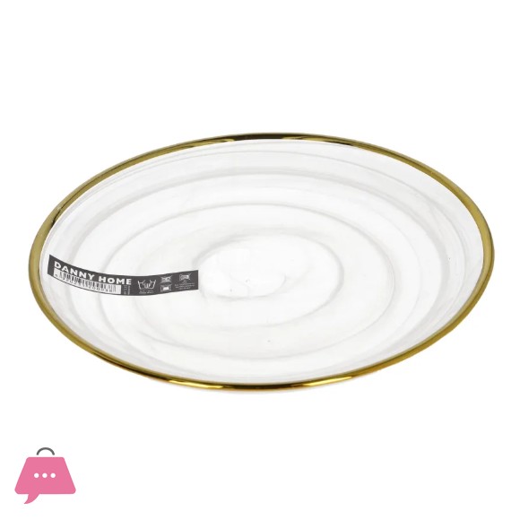 Danny Home Marble Side Plate 8.5 Inch
