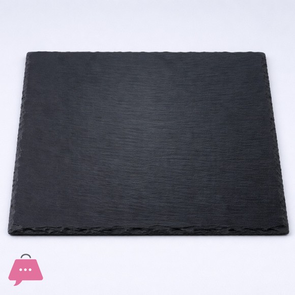 Danny Home Slate Stoneware Dish - 25 x 25 cm