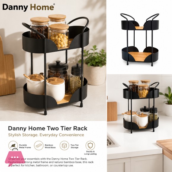 Danny Home Two Tier Rack
