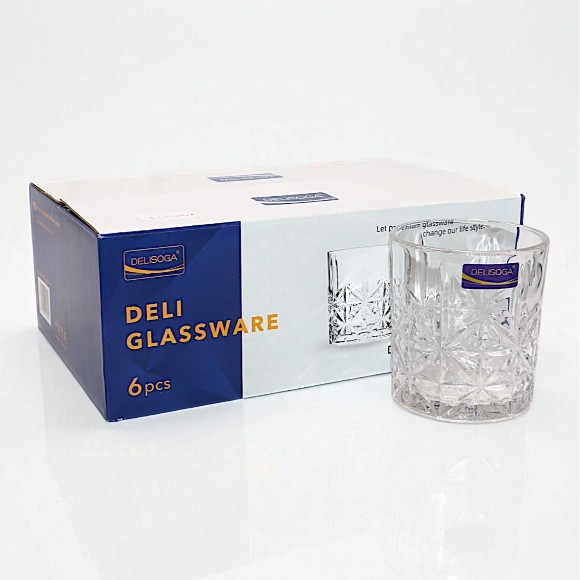 Delisoga Glass Set 6 Pcs | DSY2035-2