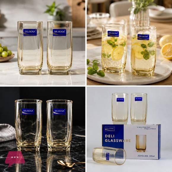 Delisoga Glass Set 6 Pcs | JS2103-2HA