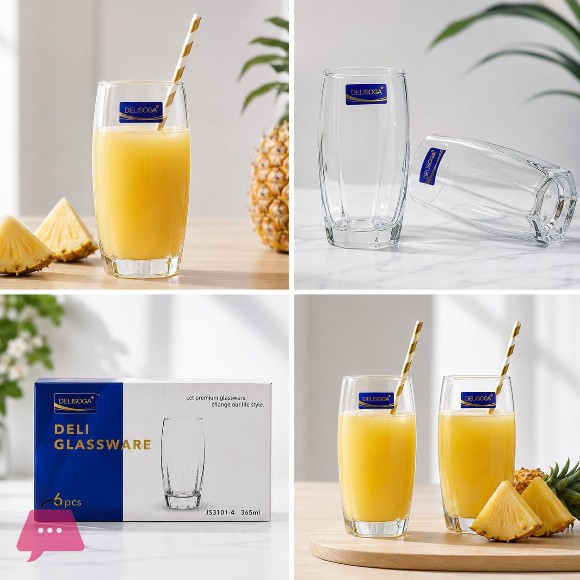 Delisoga Glass Set 6 Pcs | JS3101-4