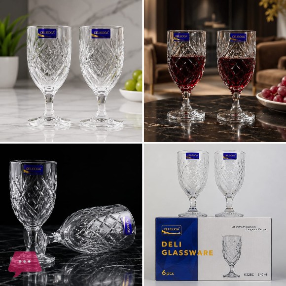 Delisoga Glass Set 6 Pcs | K325C