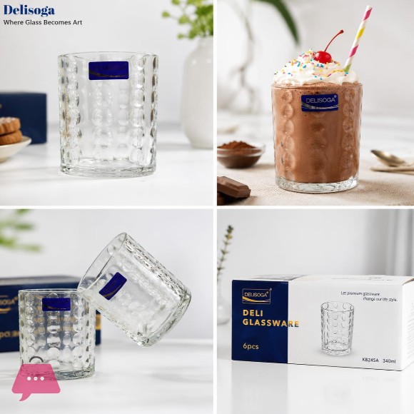 Delisoga Glass Set 6 Pcs | KB245A