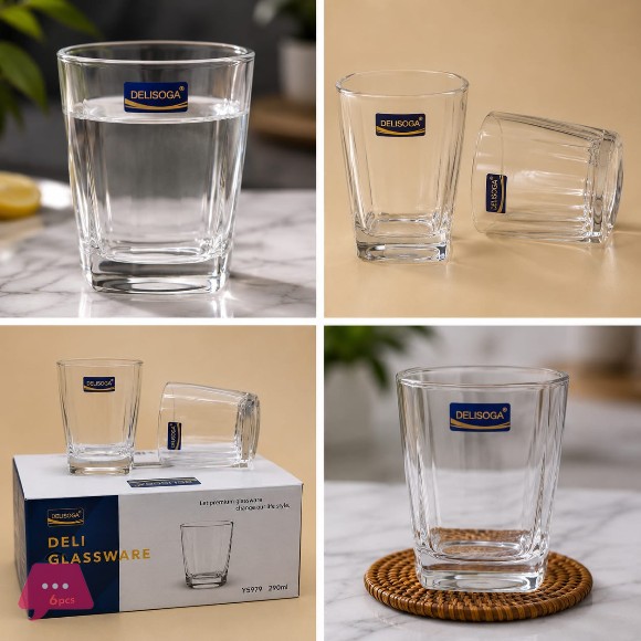 Delisoga Glass Set 6 Pcs | Y5979