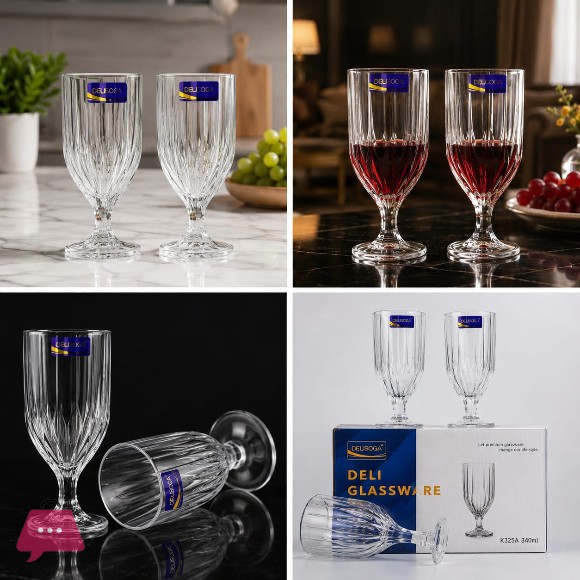 Delisoga Glass Set 6 Pcs | K325A