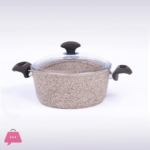 Falez Creamy Granetic Casserole Pot 32cm Turkey