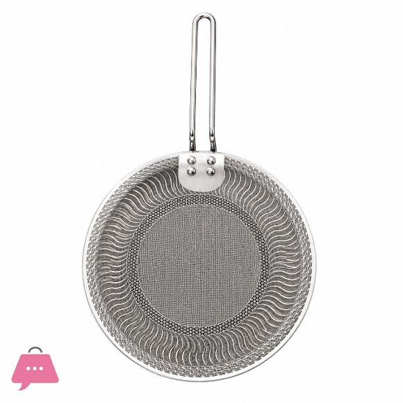 Flanek Stainless Steel Honeycomb 3-Ply Tawa