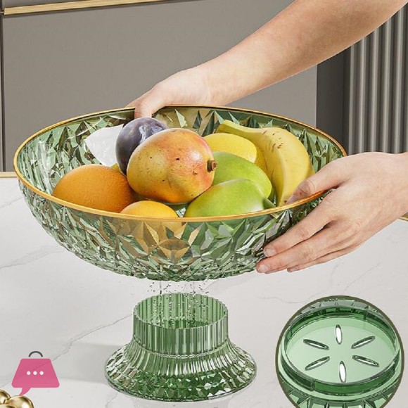 Fruit Bowl Stylish Designed Fruit Basket Food Grade Plastic Super Durable Fruit Bowls