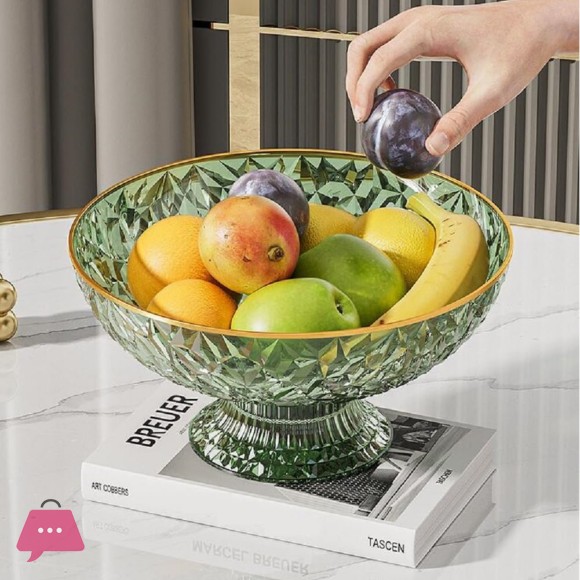 Fruit Bowl Stylish Designed Fruit Basket Food Grade Plastic Super Durable Fruit Bowls