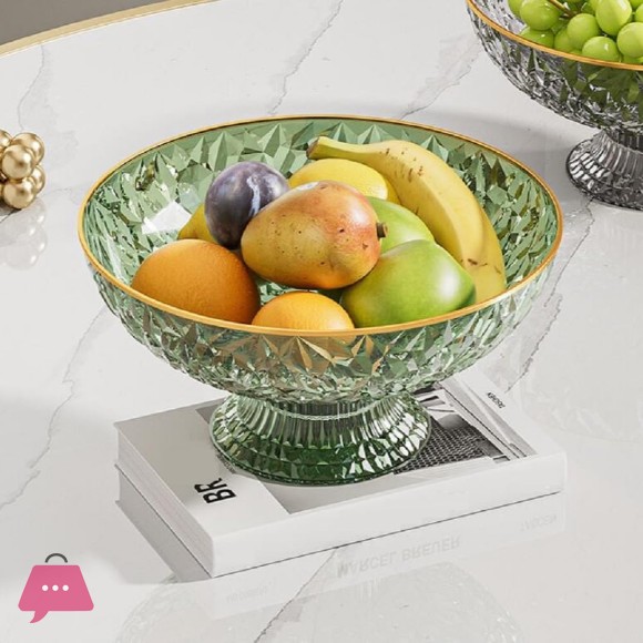 Fruit Bowl Stylish Designed Fruit Basket Food Grade Plastic Super Durable Fruit Bowls