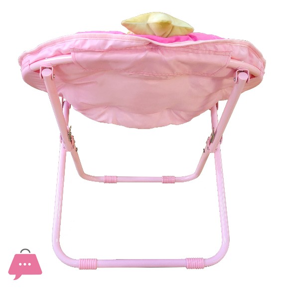 High Quality Portable Comfortable Kids Saucer Chair Foldable Moon Chair