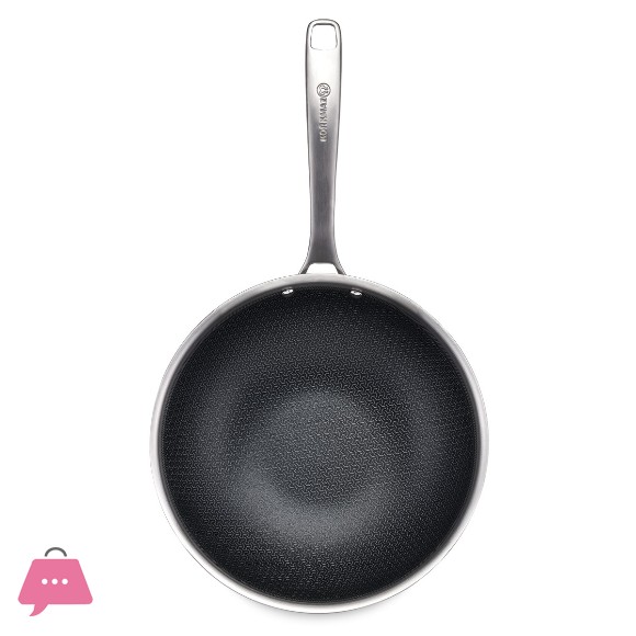 Korkmaz Honeycomb Laser Coated Altima 26x7.7 cm Wok - A3878 Turkey Made