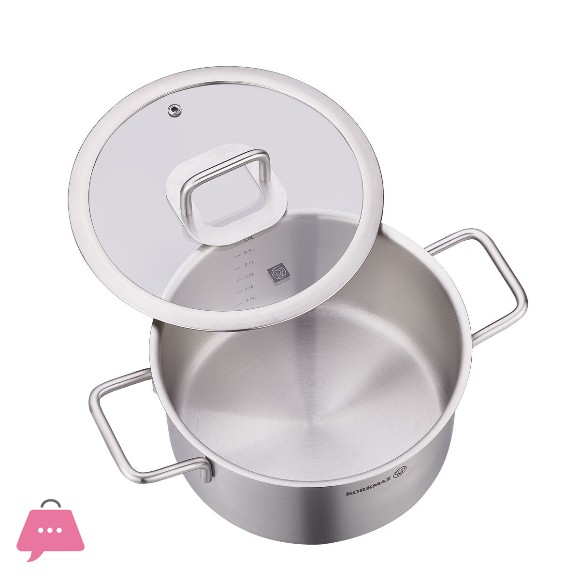 Korkmaz Stainless Steel Casserole Stella Pot 20x11 cm - A2924 Turkey Made