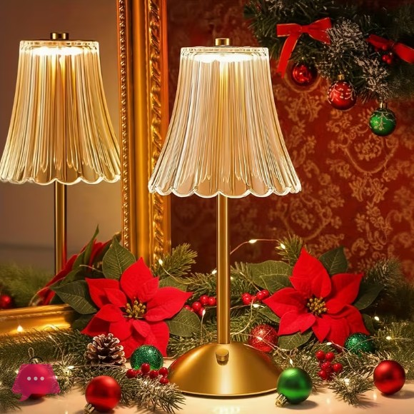 Modern Portable Table Lamp Touch LED Desk Light Bedroom Bedside Night Light