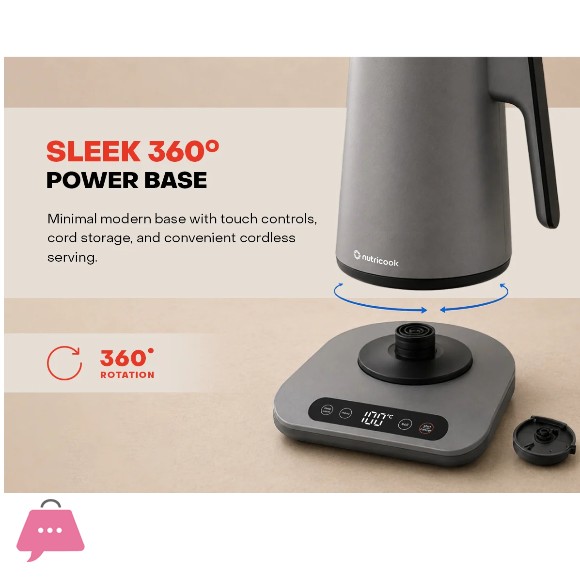 Nutricook 2-in-1 Kettle & Tea Maker