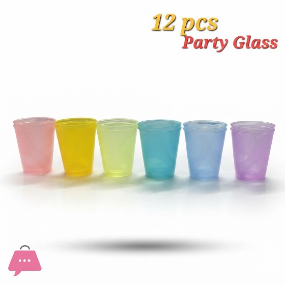 Party Glass 12 Pcs