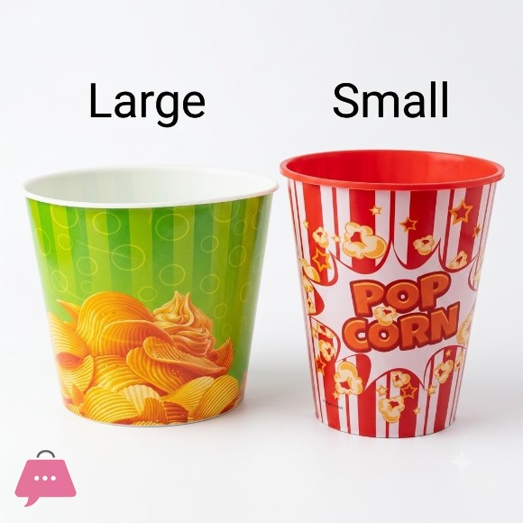 Popcorn Bucket Round