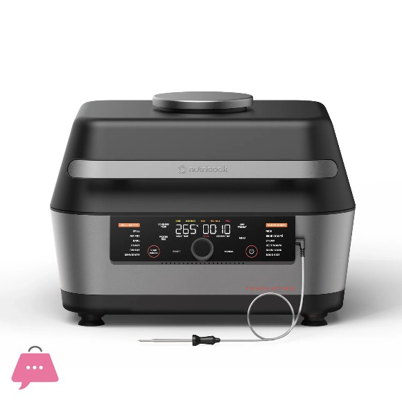 Nutricook Revolution 12-in-1 Grill Air Fryer & Multicooker