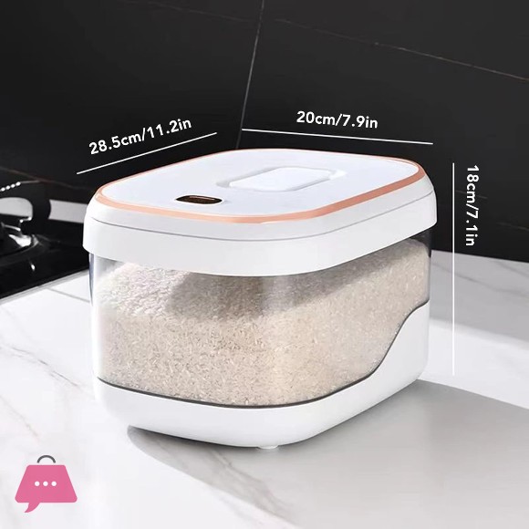 Rice Storage Box Type Rice Press Box for Restaurant 5kg & 10kg