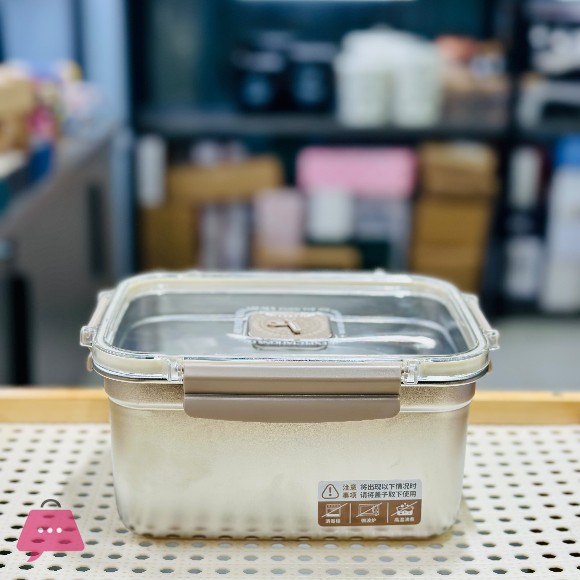 Microwaveable Stainless Steel Lunch Box Food Container Leak-proof Lid Bento Box