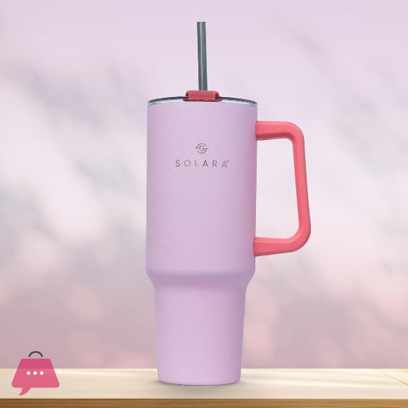 SOLARA Elixir 40oz 1200ml Insulated Stainless Steel Tumbler