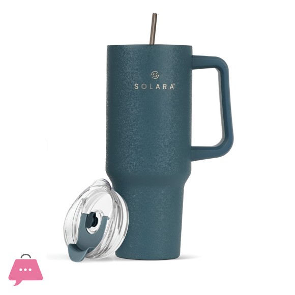 SOLARA Elixir 40oz 1200ml Insulated Stainless Steel Tumbler