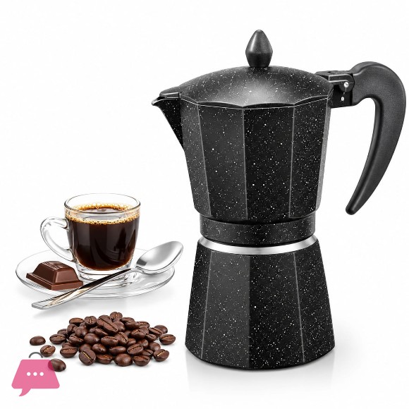 Stainless Steel Aluminium Espresso Maker Stovetop